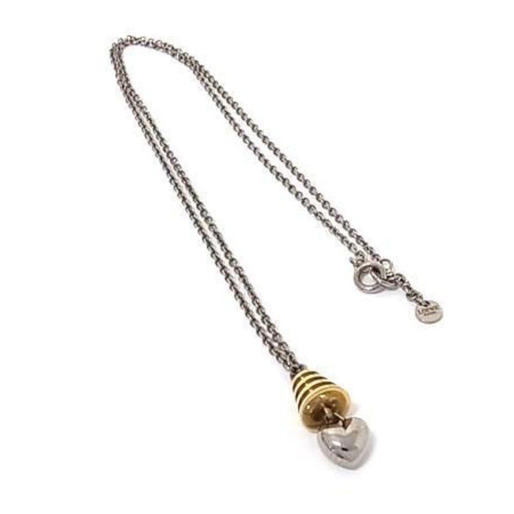 LOEWE Silver Heart Necklace